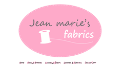 Desktop Screenshot of jeanmariesfabrics.com